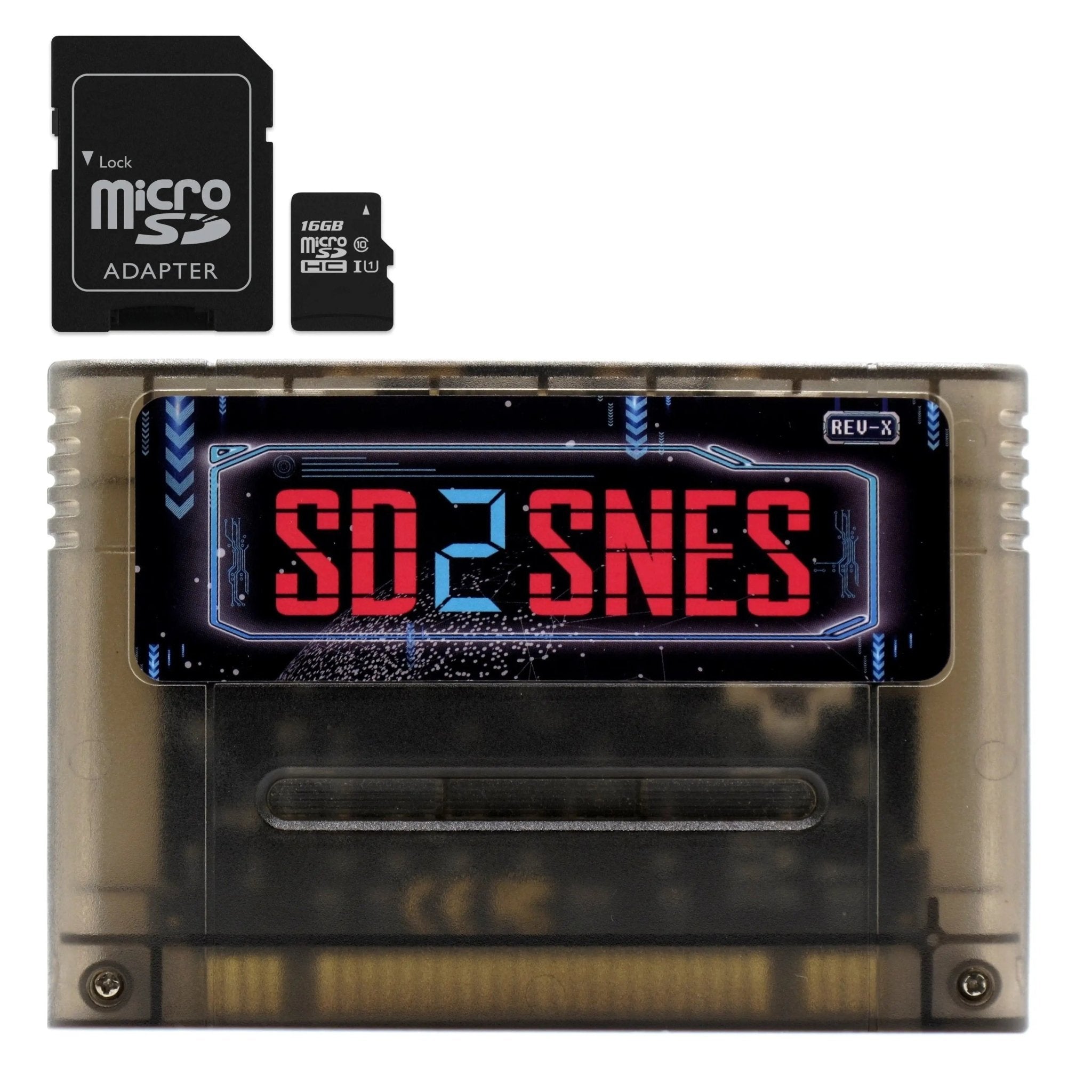 Snes Flash SD2SNES Rev. X + sd card - Super Nintendo Everdrive - SNES Flash Cart ...